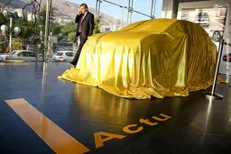 رونمایی از محصول جدید رنو در تهران/تصاویر