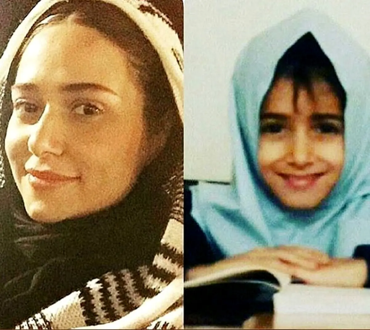 عکسی از کودکی تا امروز «پریناز ایزدیار»