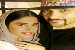 سلفی جدید مهدی سلوکی و همسرش دلارام