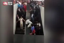 ببینید: فیلمی هولناک از زخمی شدن مردم در مترو مکزیکوسیتی