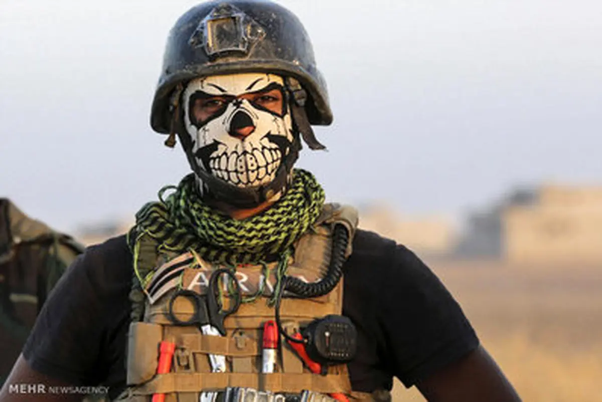 تصاویر دیدنی از نیروهای ویژه ارتش عراق