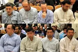 ۸ عضو گروه داعش به دار مجازات آویخته شدند + عکس