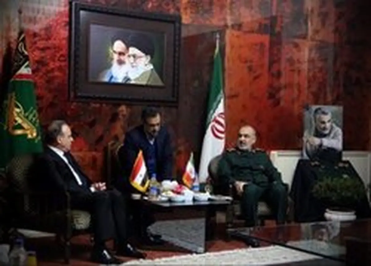 فرمانده سپاه به نخست وزیر سوریه: تا آخر کنار شما هستیم / میدان را ترک نمی کنیم تا تمامی دشمنان، سوریه را ترک کنند