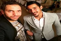 عکس / سلفی قوچان نژاد در مراسم عروسی عرب ها