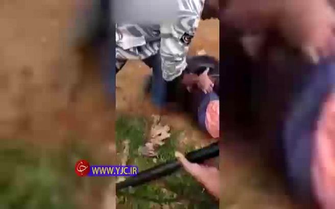 این مرد توسط مار آناکوندا شکار شد! + ویدئو