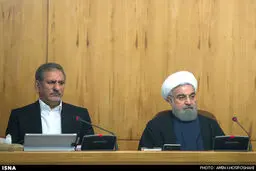 حاشیه های تصویری جلسه هیات دولت