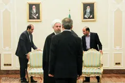 دیدار رئیس پارلمان اروپا با روحانی /تصاویر