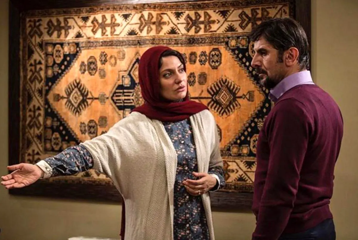 تصویری متفاوت از مهناز افشار و امين حيايى در نمايى از فيلم سينمايى "داركوب"