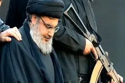 اقامه نماز بر پیکر مادر سیدحسن نصرالله