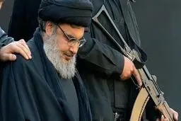  بغض سید حسن نصرالله هنگام بیان خاطره‌ای از مادرش