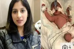 این مادر جوان پس از به قتل رسیدن توسط دزدان زایمان کرد ! + عکس