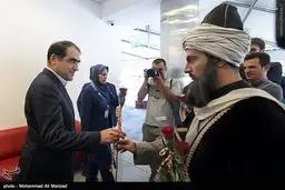 حواشی مراسم رونمایی از مجسمه ابوعلی‌سینا/تصاویر