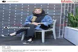 سحر قریشی با این ژست طرح تتوی پایش را لو داد! / عکس