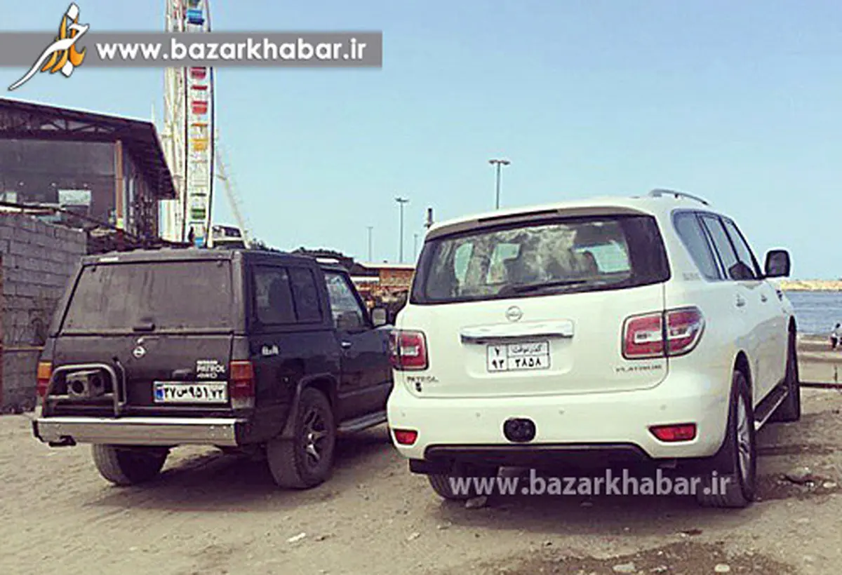 عکس/پاترول 2014 در کنار پاترول 1380