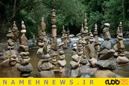 باور کنید این سنگ ها با چسب به هم متصل نیستند / تصاویر