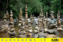 باور کنید این سنگ ها با چسب به هم متصل نیستند / تصاویر
