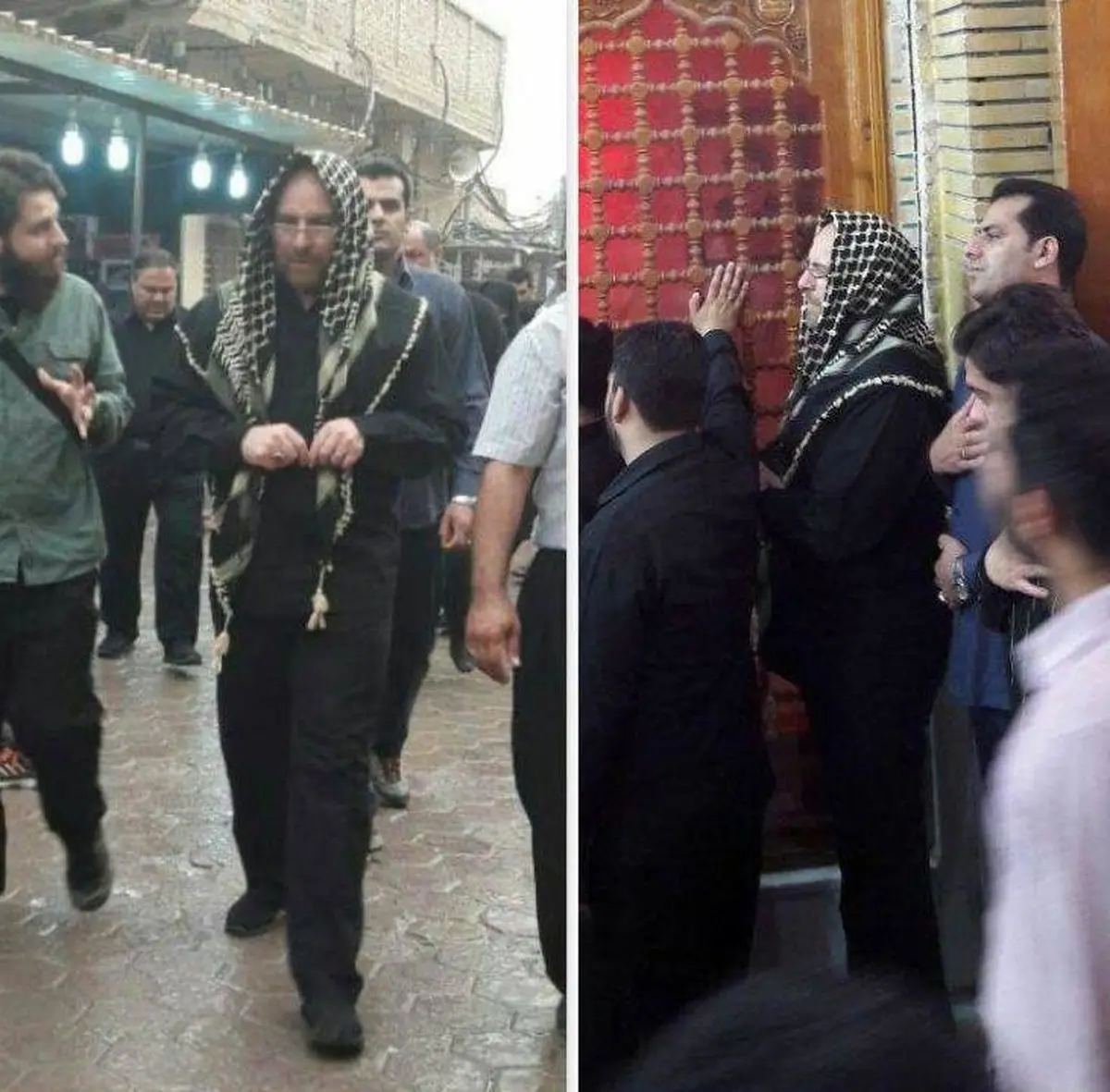 حضور قالیباف در پیاده روی اربعین / عکس