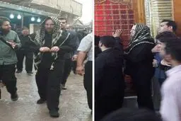 حضور قالیباف در پیاده روی اربعین / عکس