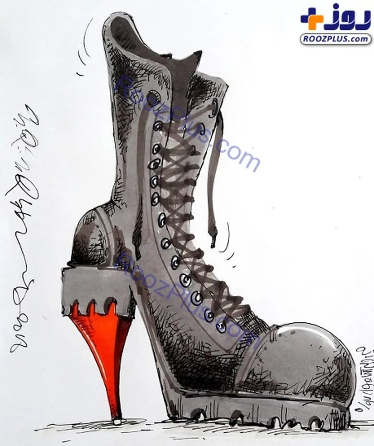 پوتین سربازی ویژه دختران!+عکس