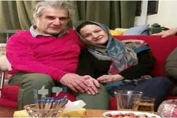مهدی هاشمی و همسرش گلاب آدینه/عکس
