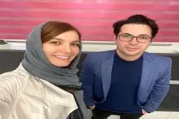 سلفی خانم بازیگر در مطب پزشک