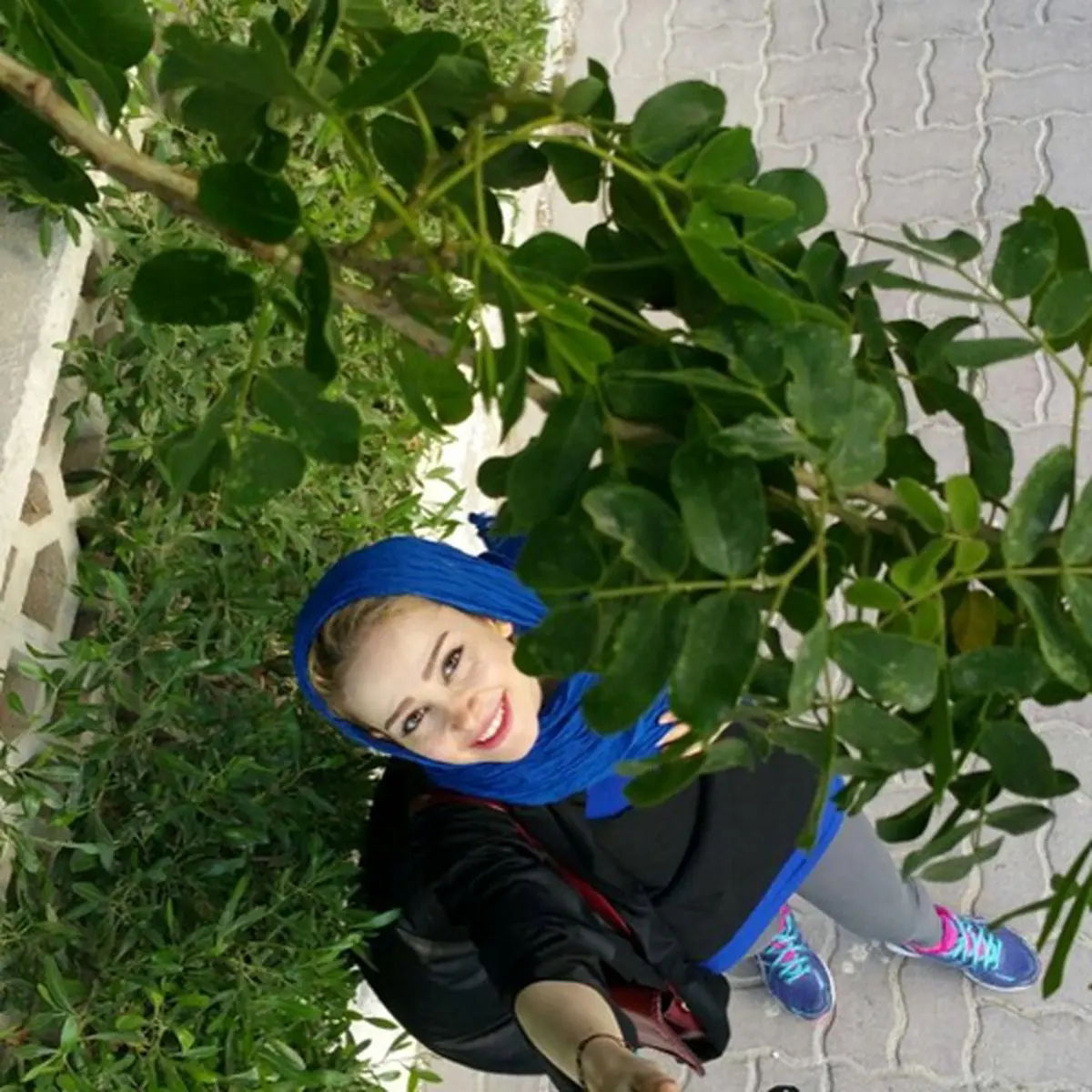 سلفی جدید و متفاوت الناز حبیبی