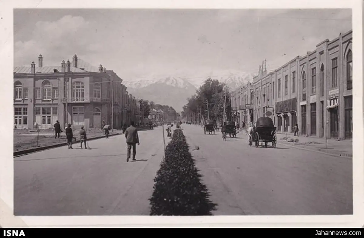 عکس / خیابان فردوسی، سال 1310