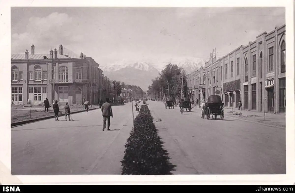 عکس / خیابان فردوسی، سال 1310