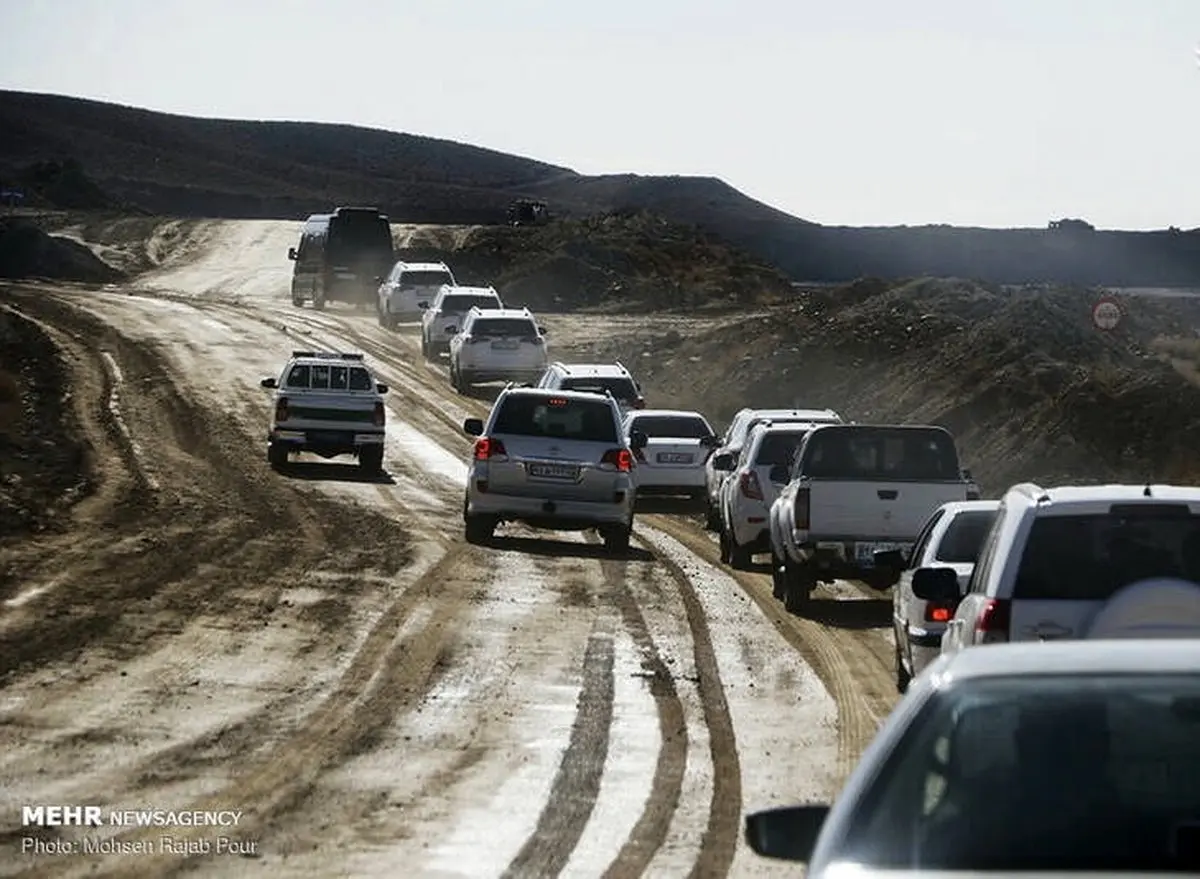 کاروان وزیر صنعت/ عکس