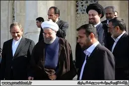 حضور اعضای کابینه دولت بر مزار شهدا/ تصاویر