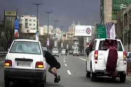 عکس/ فیلمبرداری اکشن از عروسی