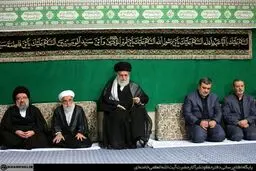 اولین شب عزاداری محرم در حسینیه امام خمینی(ره)/تصاویر