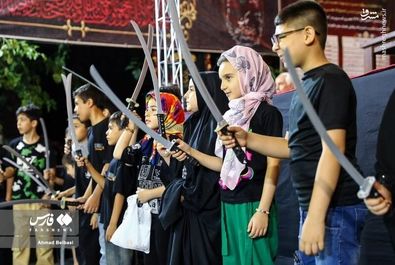 عزاداری شاه حسین گویان