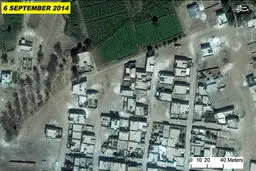 ویرانی‌های حملات داعش در کوبانی به روایت ناسا/ تصاویر