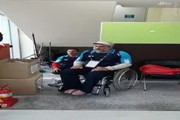 عکس/حرکت ارزشمند ورزشکاران دراینچئون