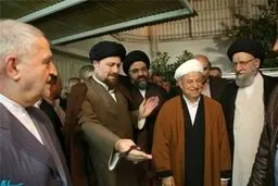 دیدار هاشمی‎ و حسن خمینی با نماینده ولی فقیه در گلستان/ عکس