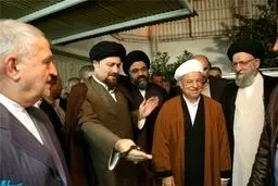 دیدار هاشمی‎ و حسن خمینی با نماینده ولی فقیه در گلستان/ عکس