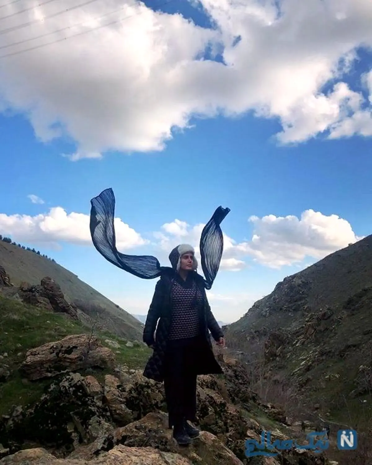 تصویری عجیب از الناز شاکردوست