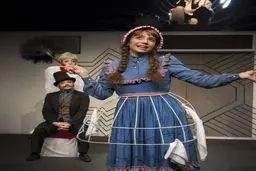 گریم و پوشش خاص شبنم قلی خانی برای نمایش جدیدش