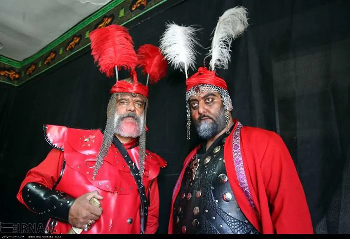 کاروان نمادین اسرای کربلا در قم