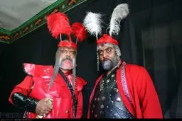 کاروان نمادین اسرای کربلا در قم