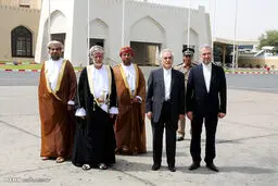 تصاویر دیدار ظریف و وزیر امور خارجه عمان