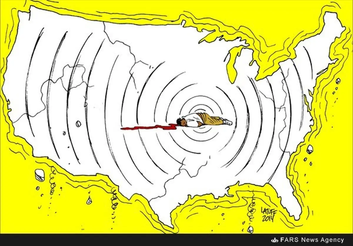 زلزله مردم آمریکا/کارتون