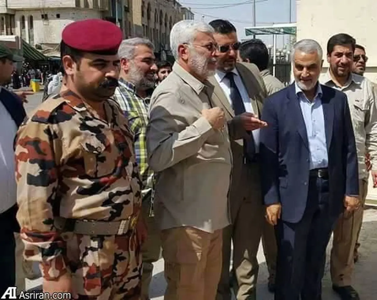 سردار سلیمانی در کربلا/عکس