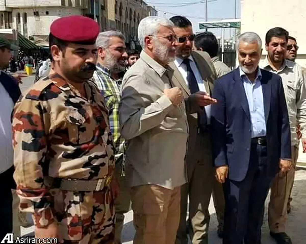 سردار سلیمانی در کربلا/عکس