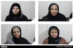 دستگیری زنان سارق با جلیقه‌های مخصوص+عکس