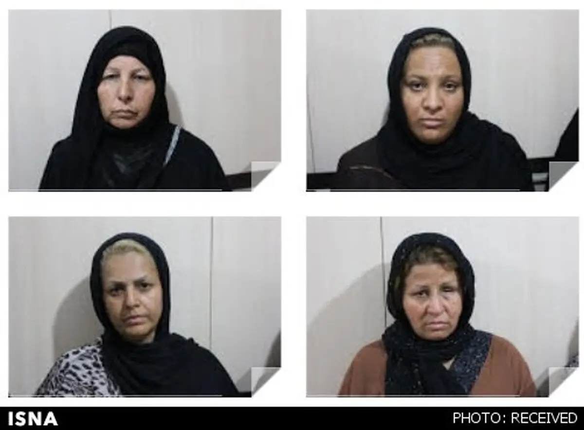 دستگیری زنان سارق با جلیقه‌های مخصوص+عکس