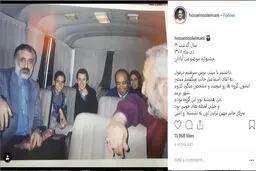 عکس/ بازیگران سرشناس سینما ۱۹ سال پیش سوار بر مینی‌بوس