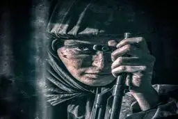 بهنوش طباطبایی در لباس نظامی+عکس