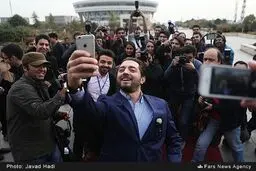 سلفی بهرام رادان در جشنواره فجر (عکس)